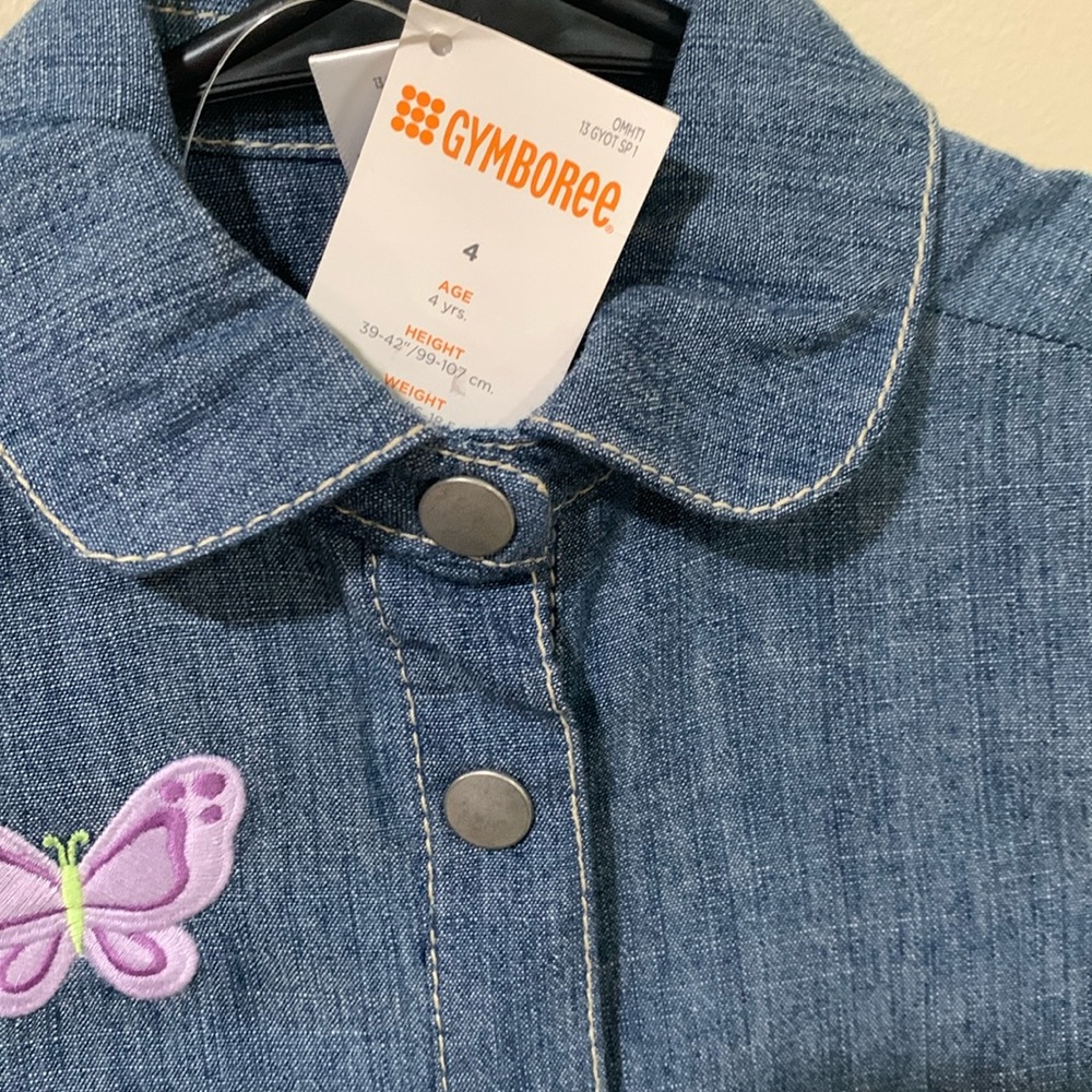 Girls denim dress